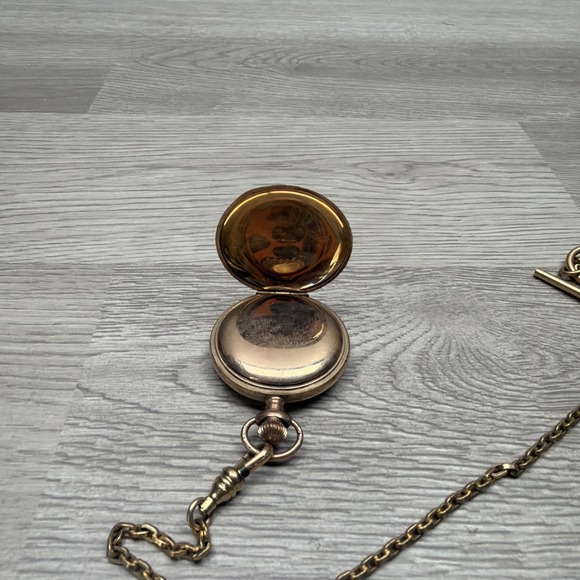 Beautiful American Waltham Model 7675567 12K Rolled Gold Filled Pocket Watch VTG main image 6